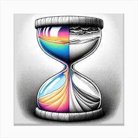 Hourglass Dreamscape Canvas Print