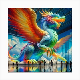 Dragon 8 Canvas Print