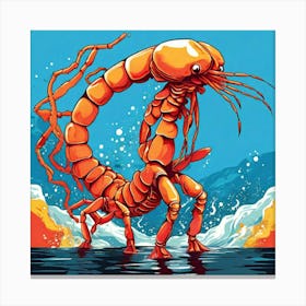 Crayfish Canvas Print