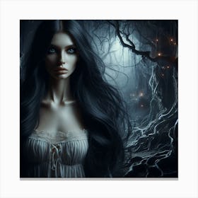 Dark Fairy 1 Canvas Print
