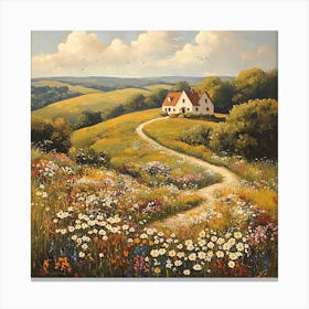 Meadow Road Canvas Print