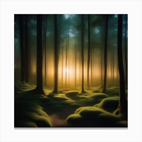 Mystical Forest Retreat 28 Canvas Print