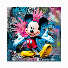 Mickey Mouse 4 Canvas Print