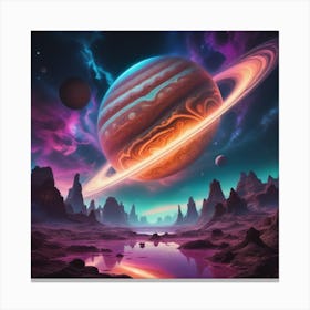 Saturn Canvas Print