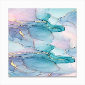 Abstract Watercolor Painting 1 Canvas Print