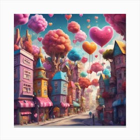 Valentine'S Day Canvas Print