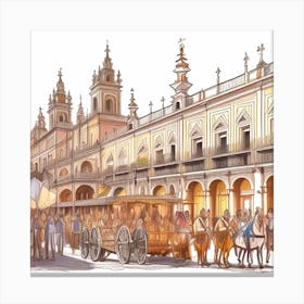 Seville, Spain Canvas Print