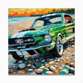 Ford Mustang 6 Canvas Print