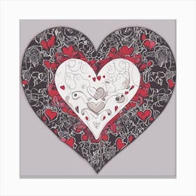 Heart Of Hearts Canvas Print