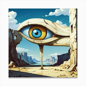 Eye Of The Gods 1 Canvas Print