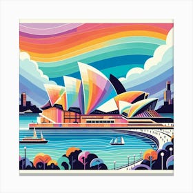 Sydney Opera House 4 Canvas Print