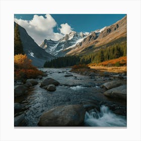 Autumn In The Mountains 1 Canvas Print