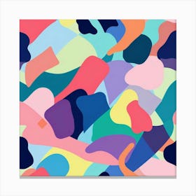 Default Abstract Colors And Shapes 6 001 001 Art Print 2 Canvas Print