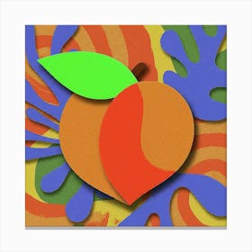 Peach 2 Canvas Print