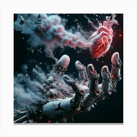 Heart Of The Machine 1 Canvas Print
