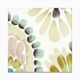 Watercolor Flowers Canvas Print