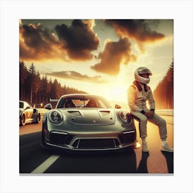 Porsche 911 Gt3 6 Canvas Print