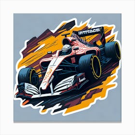 Artwork Graphic Formula1 (106) Canvas Print
