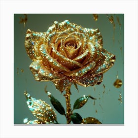 Golden Blossom Canvas Print