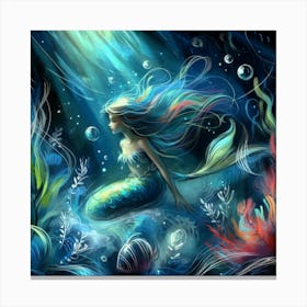 Mermaid 125 Canvas Print