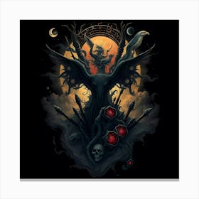 Demon Tree Canvas Print