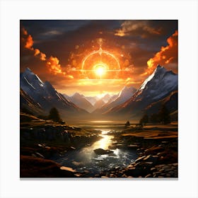 Tranquil Twilight Canvas Print