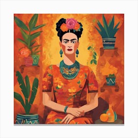 Frida Kahlo 6 Canvas Print