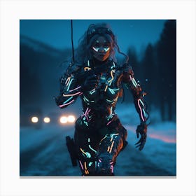 Cyborg 4 Canvas Print