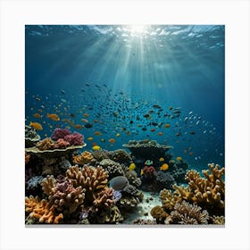 Coral Reef Canvas Print