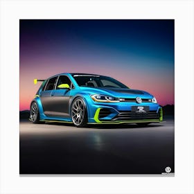 Volkswagen Golf R 6 Toile