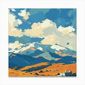 Landscape Painting 9 Canvas Print