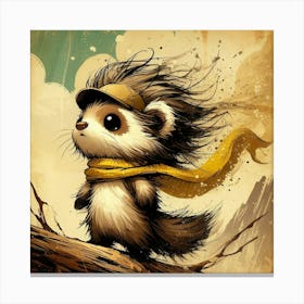 Little Squirrel Canvas Print