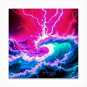 Lightning Storm Canvas Print