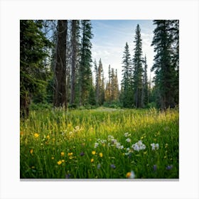 Wildflower Meadow Canvas Print