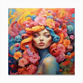 Flower Girl 2 Canvas Print