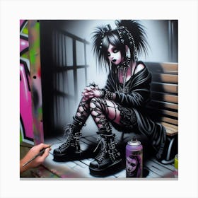 Gothic Painting Canvas Print