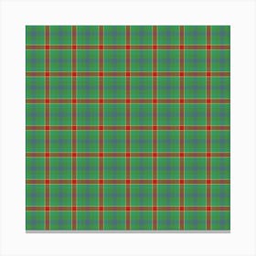 Plaid Fabric 150 Canvas Print