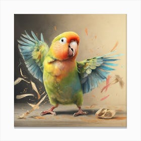 Parrot 22 Canvas Print