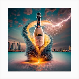 Lightning In The Bottle Canvas Print