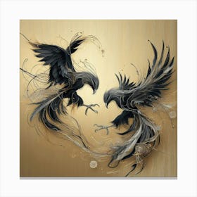 Crows Canvas Art 2 Canvas Print