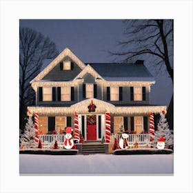 Christmas Decorations 1 Canvas Print