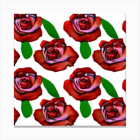 Red Roses 3 Canvas Print