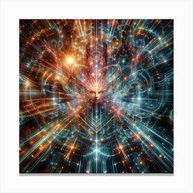 Psychedelic Abstract Art Canvas Print