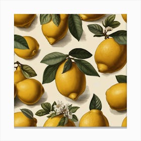 Default Default Vintage Lemons For Defferent Seasons Aestethic 1 (1) Canvas Print