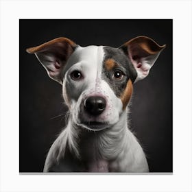 Portrait Of A Dog 7 Canvas Print