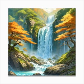 Waterfall Canvas Print