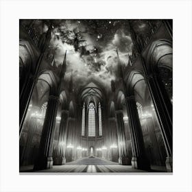 Cathedral Of The Stars 2 Canvas Print