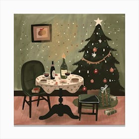 Festive Evenings Canvas Print