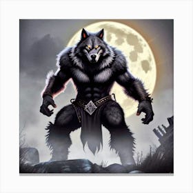 Werewolf 9 Canvas Print