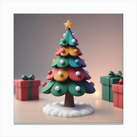 Christmas Tree 5 Canvas Print